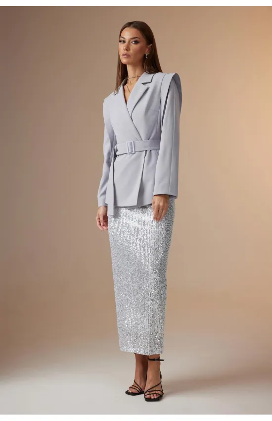 Костюм N.O.W 1631 Сизый, серебристый