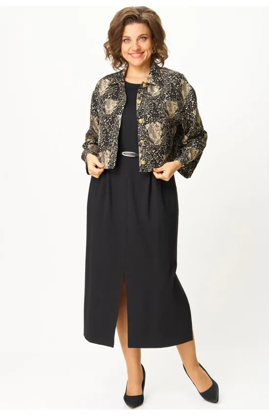 Костюм Svetlana Style 2181 черный+рыжий