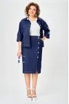 Костюм Vilena fashion 1152 джинс Костюм Vilena fashion 1152 джинс