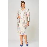 Костюм БелЭльСтиль 861-259/557-276 молочный