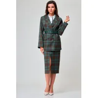 Костюм Anelli 1147 пихта + клетка