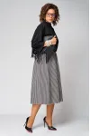 Костюм Anastasia 1285 черный+гусиная лапка
