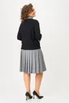 Костюм Svetlana Style 2134 черный клетка