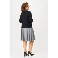 Костюм Svetlana Style 2134 черный клетка