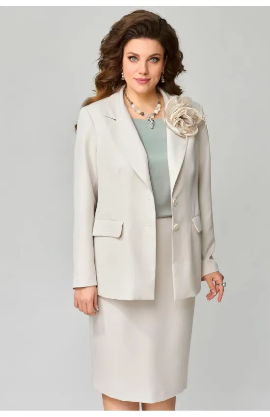 Костюм FITA 1461 серо-бежевый Костюм FITA 1461 серо-бежевый