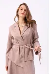 Костюм NikVa клетка+бордо