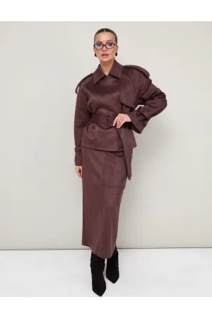 Костюм PUR PUR 11-411/1 Темно-коричневый
