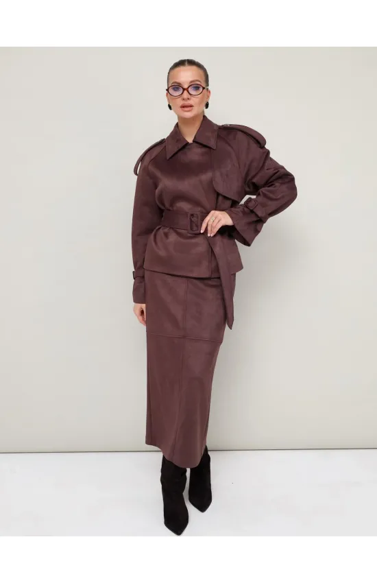 Костюм PUR PUR 11-411/1 Темно-коричневый