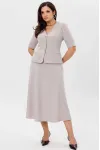 Костюм MisLana 1175 серый/клетка Костюм MisLana 1175 серый/клетка