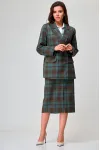 Костюм Anelli 1147 пихта + клетка Костюм Anelli 1147 пихта + клетка