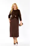 Костюм Элль-стиль 2452 шоколад