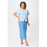 Костюм Michel Chic 1422 голубой+полоска