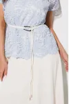 Костюм MisLana 1320 голубой-молочный Костюм MisLana 1320 голубой-молочный