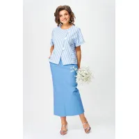 Костюм Michel Chic 1422 голубой+полоска