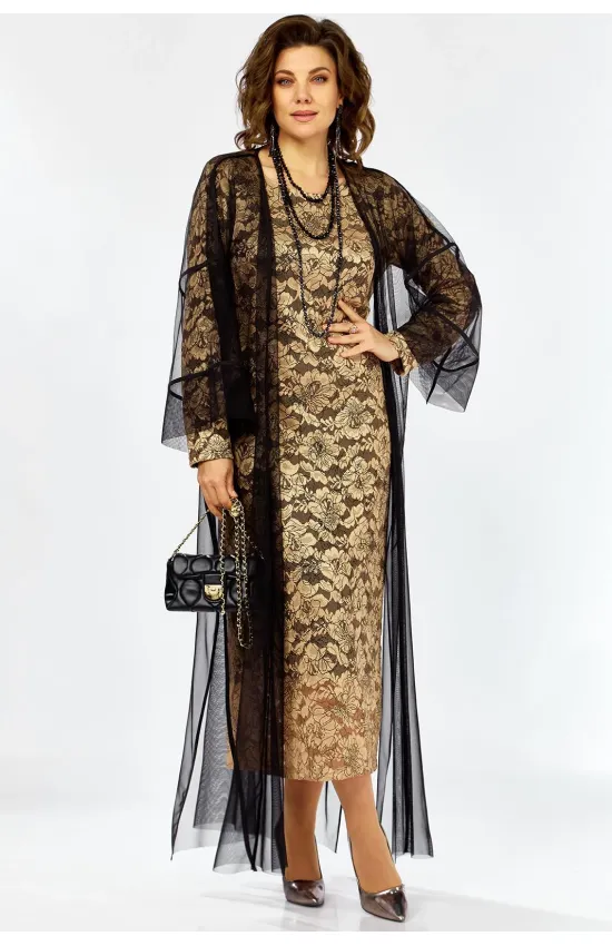 Костюм 25304 золотой + черный