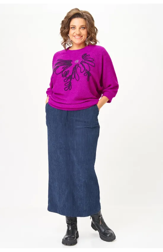 Костюм Michel Chic 1442 пурпурный+синий