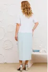 Костюм Michel Chic белый + бежевый