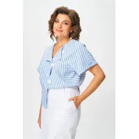 Костюм Michel Chic 1422 белый + полоска