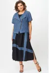 Костюм Michel Chic 1428 черный + джинс