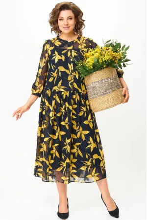 Костюм Lady Style Classic 2811/1 Черный с желтым