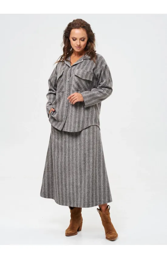 Костюм YOUR SIZE 2240/170 Серо-оливковый