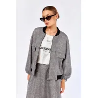 Костюм Милора-стиль 1384 серый