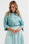 Костюм Anastasia 1322 бирюзовый Костюм Anastasia 1322 бирюзовый