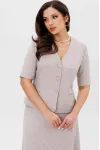 Костюм MisLana 1175 серый/клетка Костюм MisLana 1175 серый/клетка