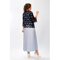Костюм Mira Fashion 5681 голубой+синий