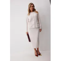 Костюм KALORIS 2258 молочный
