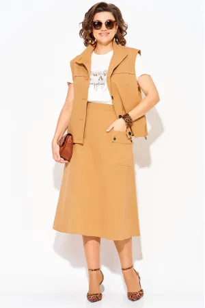 Костюм Лилиана 1512 карамель