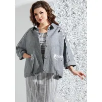 Костюм Mira Fashion 5544 оттенки серого