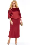 Костюм 2449/1 бордо