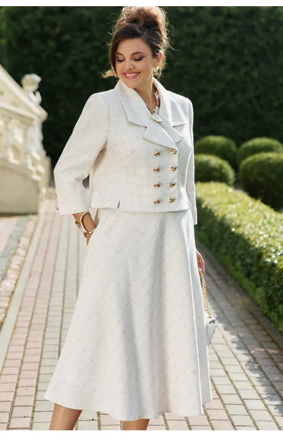 Костюм VITTORIA QUEEN 26413 бежево-молочный