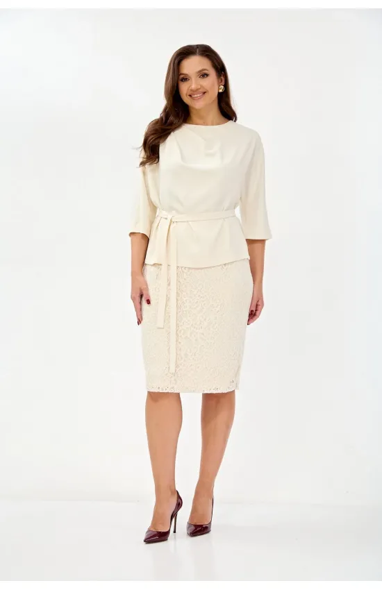 Костюм Tvin 7886 молочный