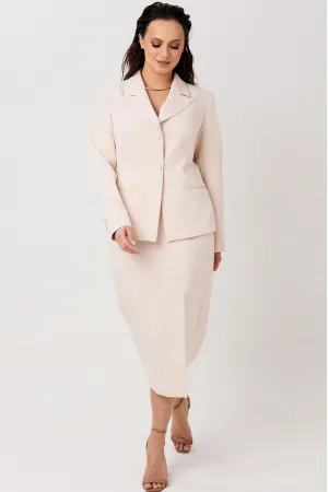 Костюм MisLana 1296 бежевый