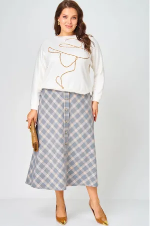 Костюм Danaida 2188 молочный с голубым