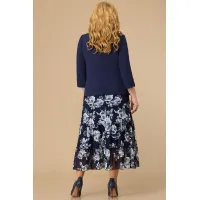 Костюм Svetlana Style белый+цветы
