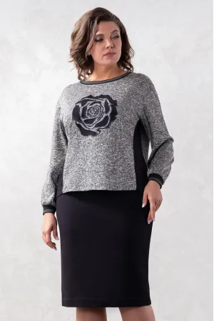 Костюм Avanti 1604 серый/черный