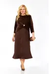 Костюм Элль-стиль 2452 шоколад