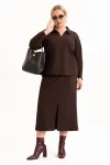 Костюм ALGRANDA 4106-1 Шоколад