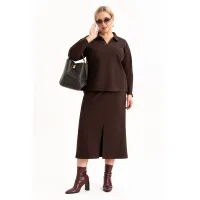Костюм ALGRANDA 4106-1 Шоколад