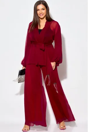 Костюм Anastasia 1063.1 бордовый