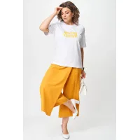 Костюм Michel Chic 1336 белый охра