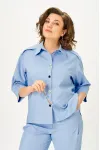 Костюм Vilena fashion 1158 голубой Костюм Vilena fashion 1158 голубой