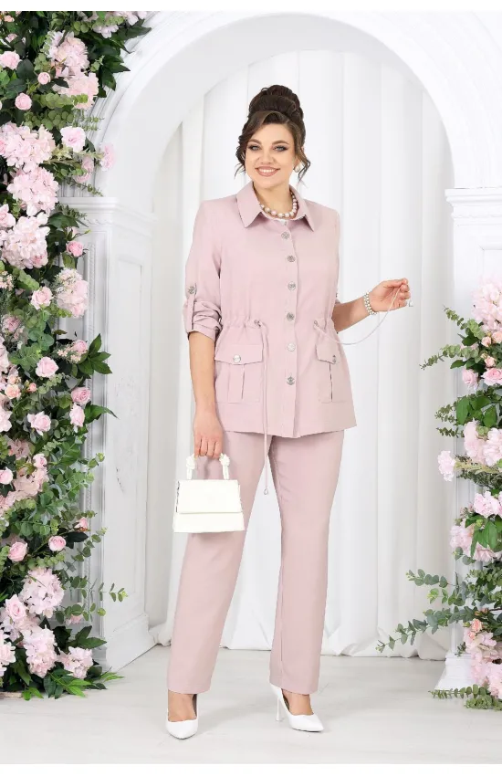 Костюм Ninele 7492 Пудровый