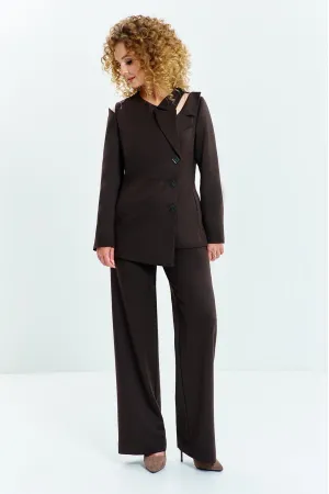 Костюм Euromoda 637 коричневый