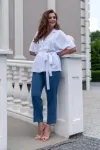 Костюм ANDINA 917 белый / индиго