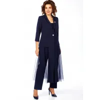 Костюм Милора-стиль 1428 темно-синий