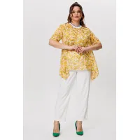 Костюм Michel Chic 1415 горчичный+белый